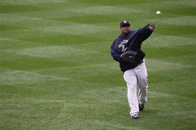 CC Sabathia gets some throws in